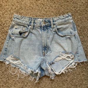 Zara denim shorts